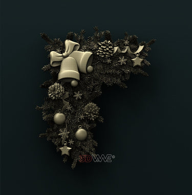 CHRISTMAS DECORATION 3D STL 3DWave